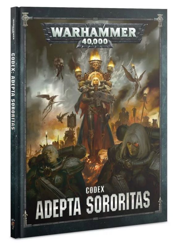 Warhammer 40k Codex Hardback Adepta Sororitas 9th Edition -->NEW< 