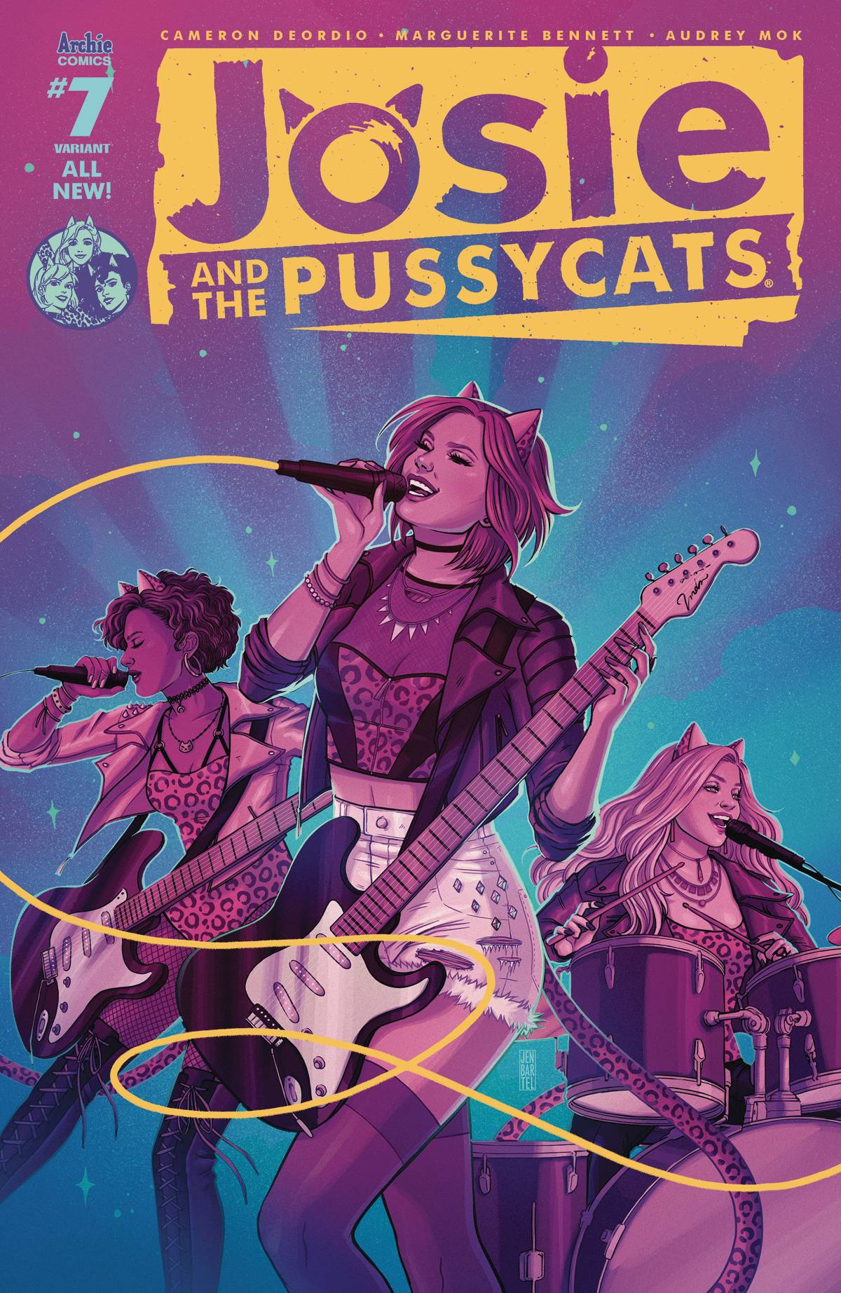 Josie & The Pussycats #7 Cover B Jen Bartel