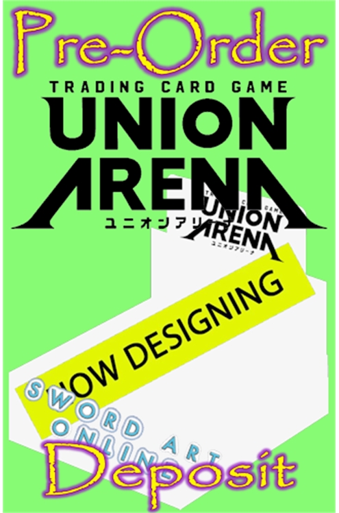 Union Arena Tcg Ue-07Bt Sword Art Online Booster Box Pre-Order Deposit