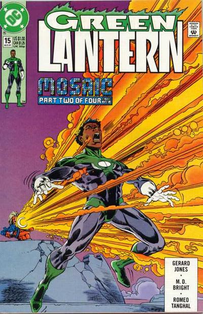 Green Lantern #15 (1990) [Direct]-Fine (5.5 – 7)