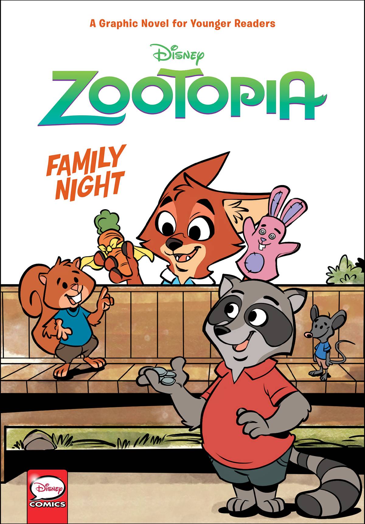 Disney Zootopia Family Night Young Reader Hardcover