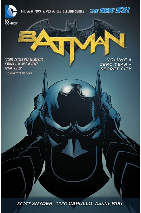 Batman Hardcover Volume 4 Zero Year Secret City (New 52)