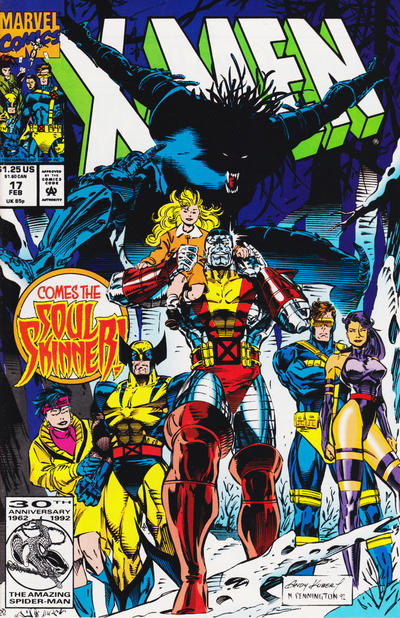 X-Men #17 [Direct](1991)-Vf- 7.5