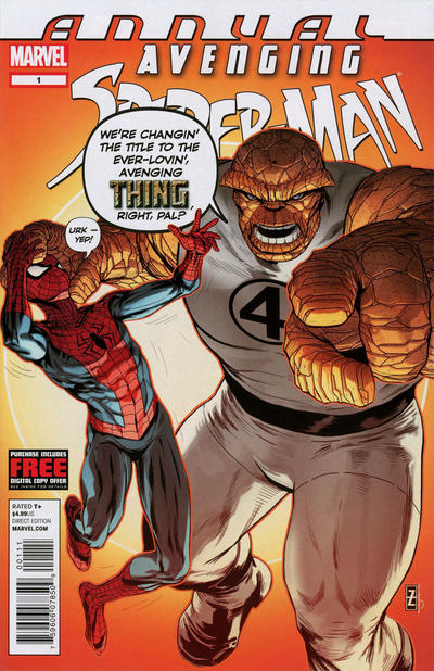 Avenging Spider-Man Annual #1-Near Mint (9.2 - 9.8)