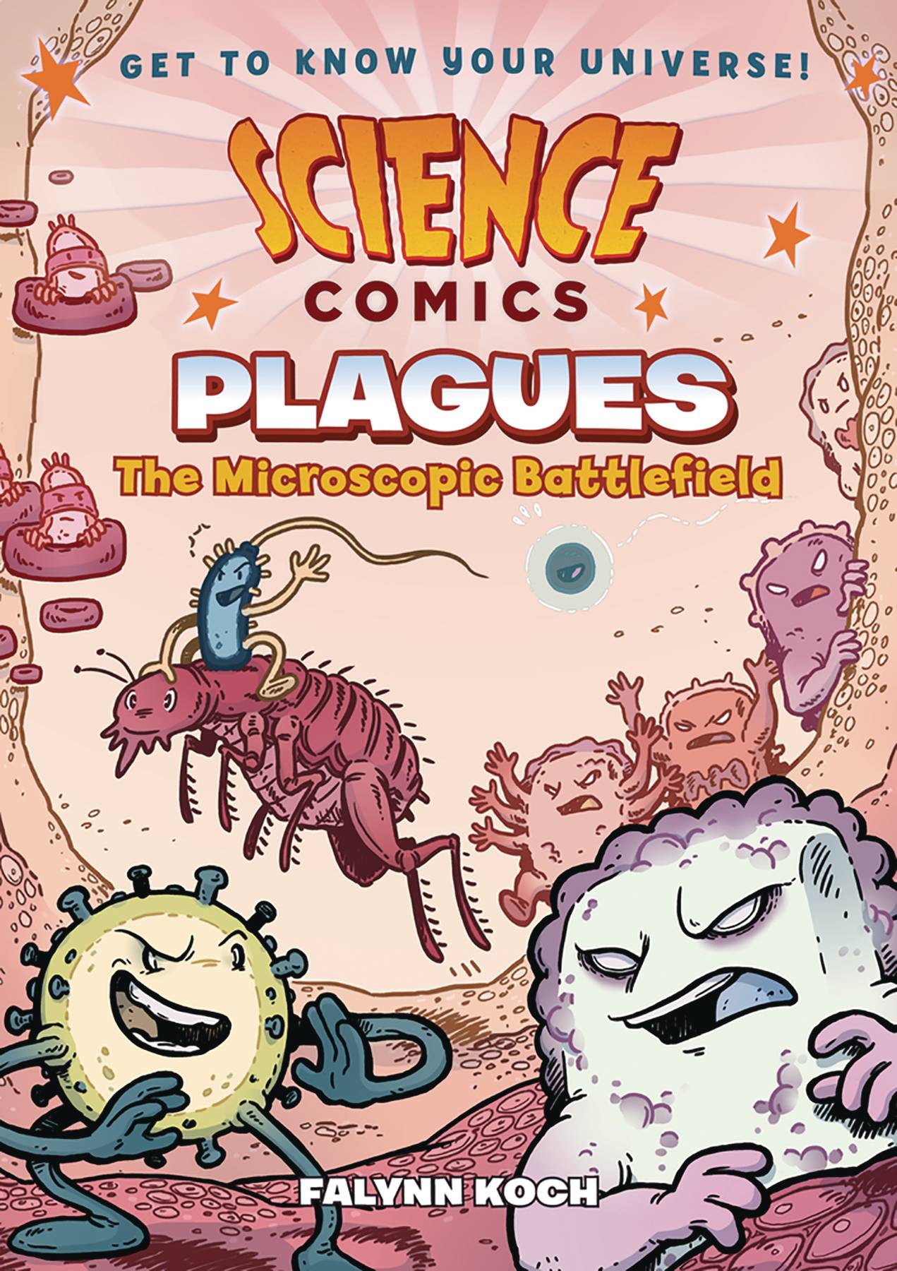 Science Comics Plagues Soft Cover Graphic Novel Microscopic Battlefield