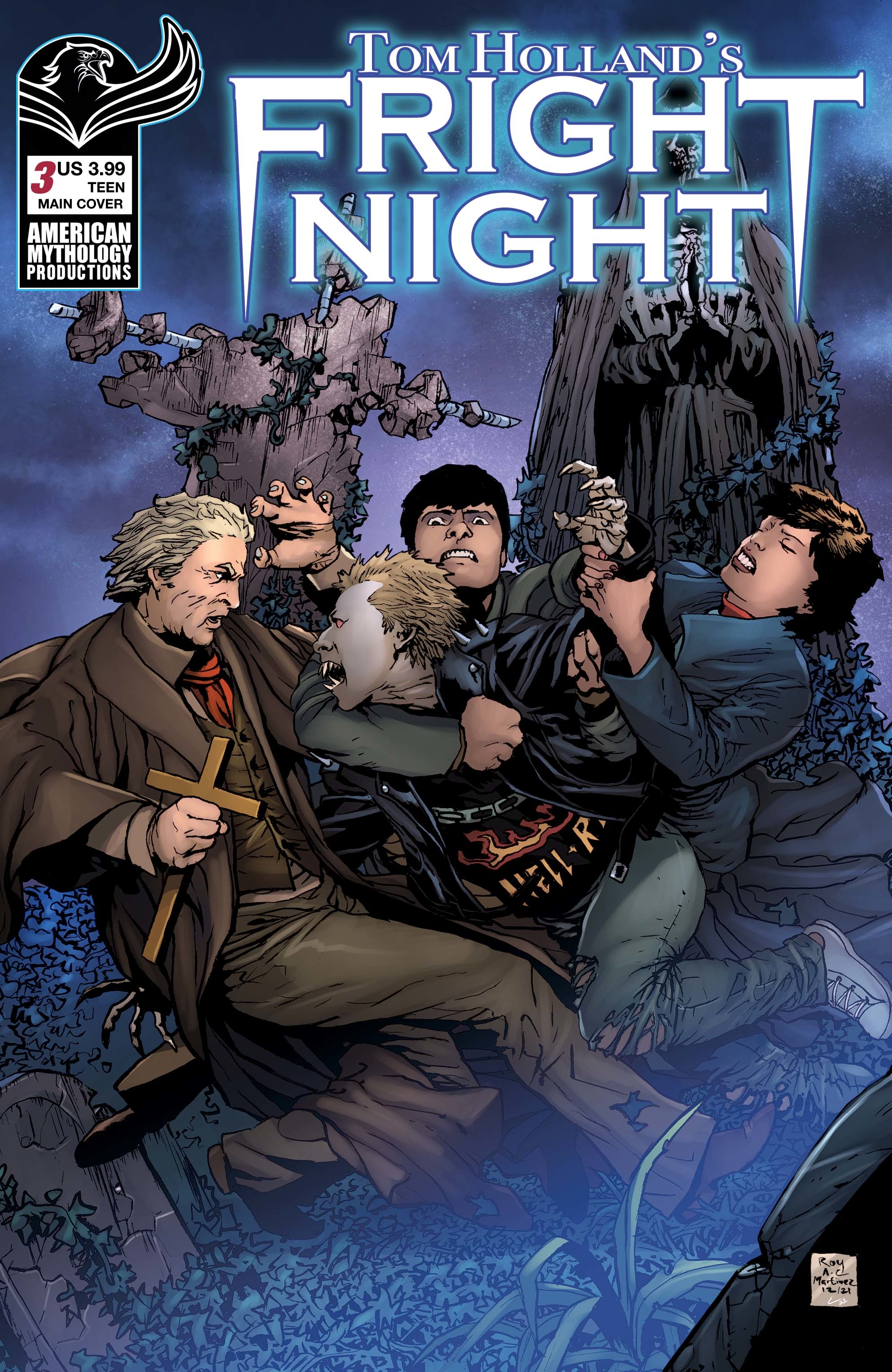 Tom Hollands Fright Night #3 Cover A Martinez