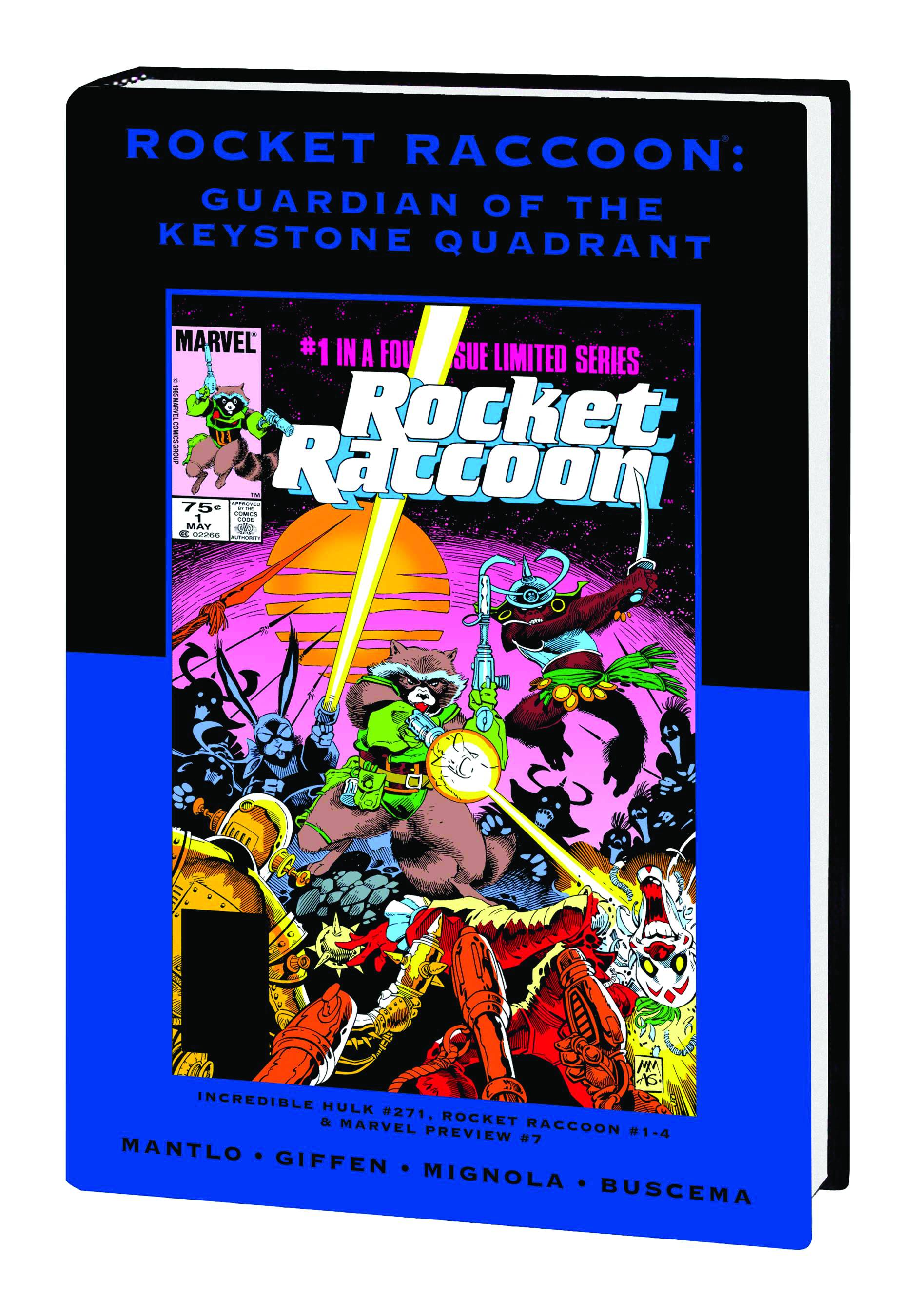 Rocket Raccoon Guardian of the Keystone Quadrant Premiere Hardcover Direct Market Edition