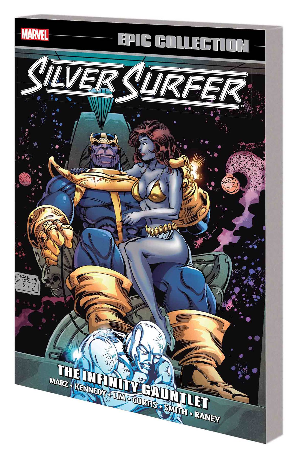 Silver Surfer Epic Collection Graphic Novel Volume 7 Infinity Gauntlet