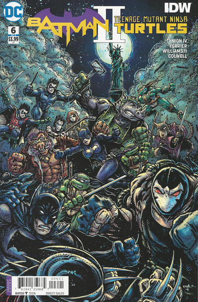 Batman Teenage Mutant Ninja Turtles II #6 Variant Edition (Of 6)