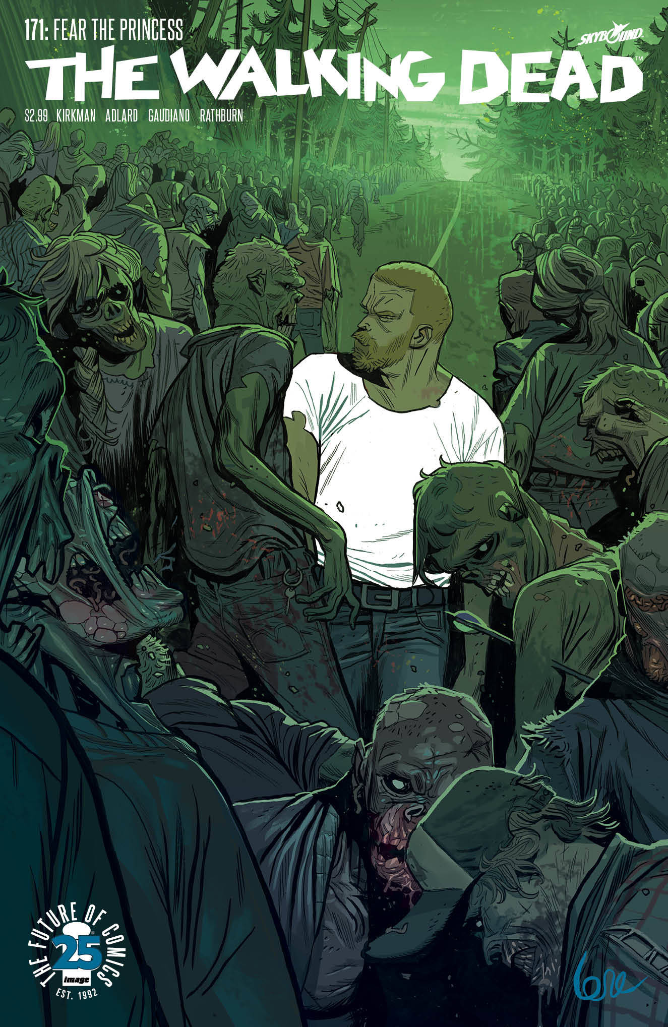 Walking Dead #171 Cover B Lorenzo De Felici Variant (Mature)