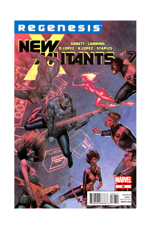 New Mutants #35 (Pearson Variant) (2009)