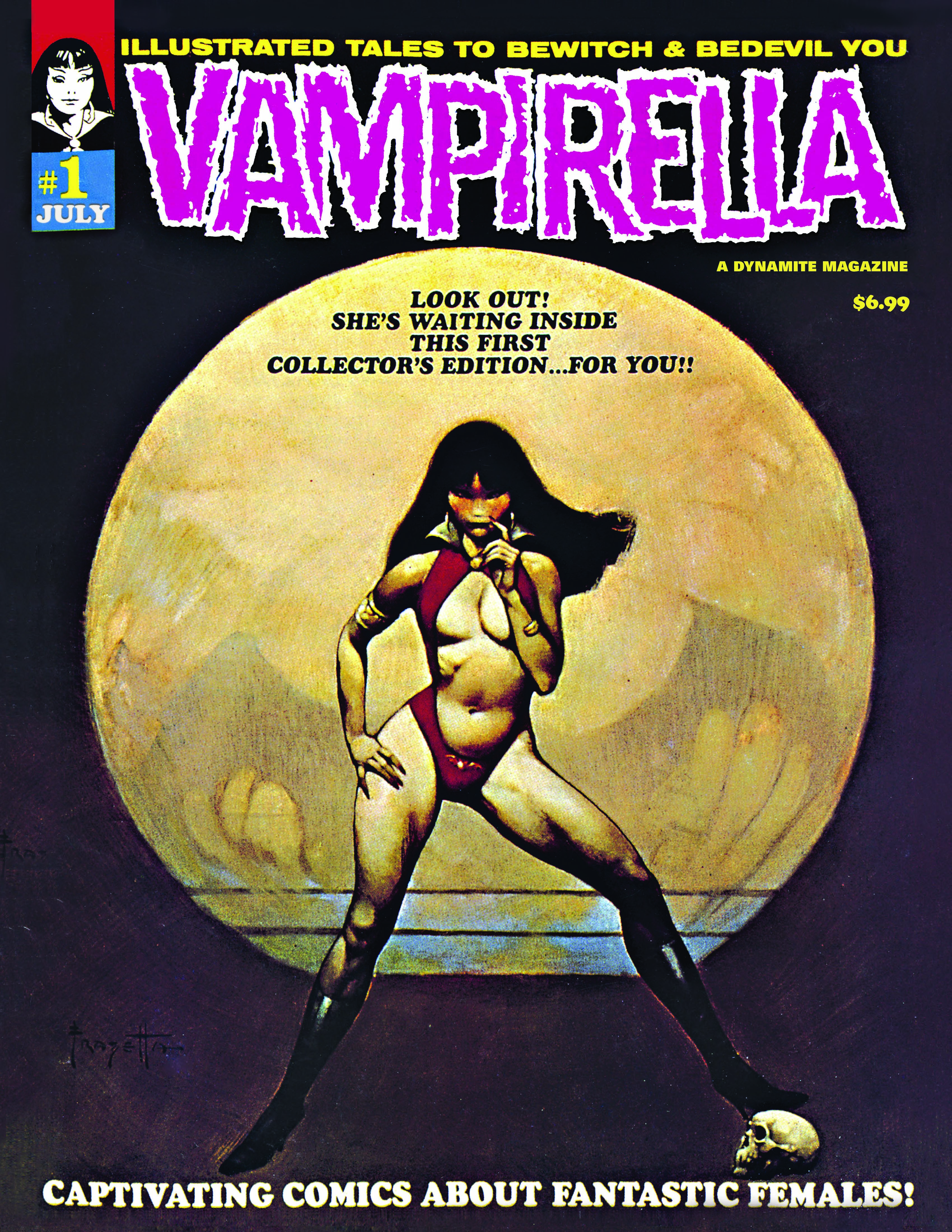 Vampirella #1 1969 Replica Edition