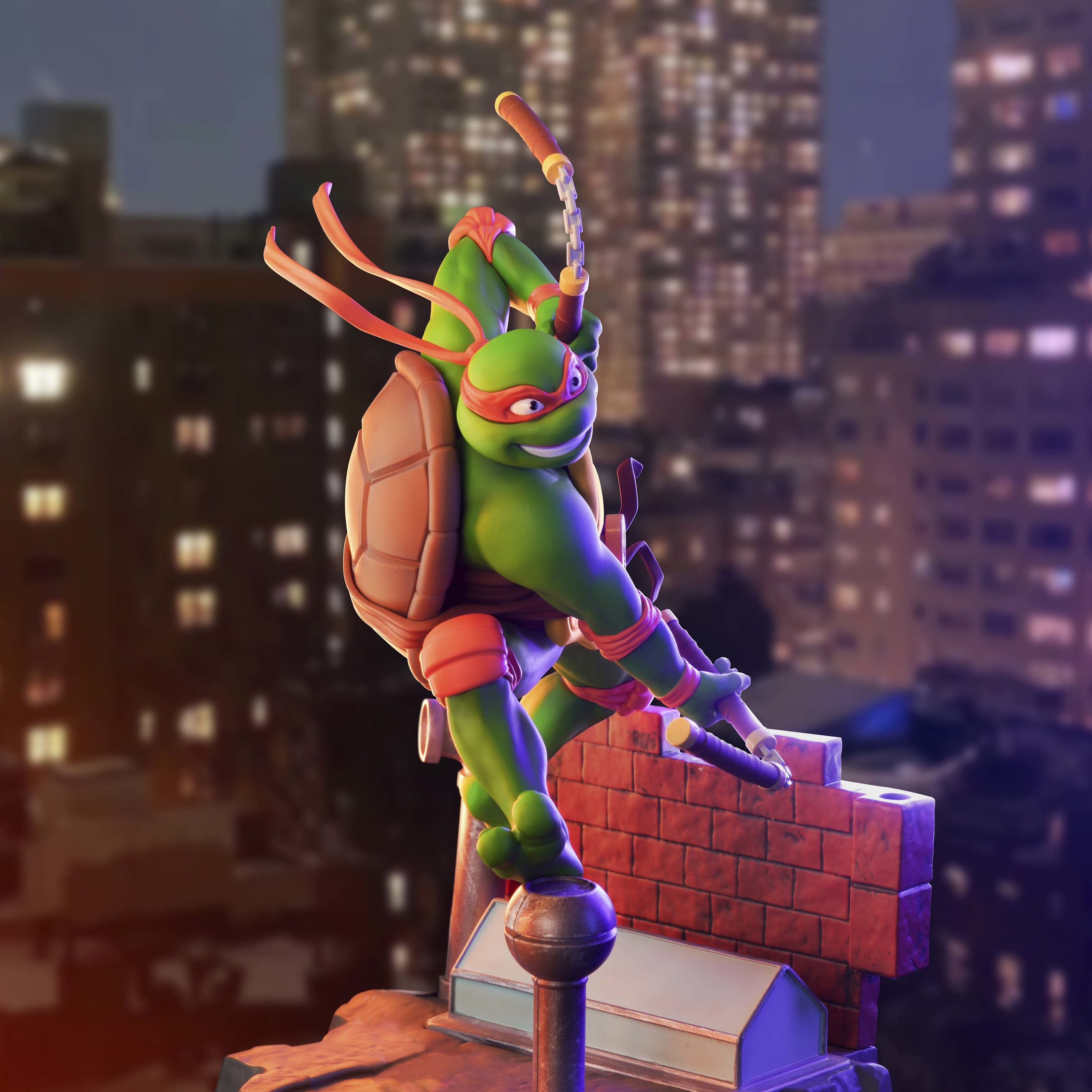 Teenage Mutant Ninja Turtles Michaelangelo SFC Figure