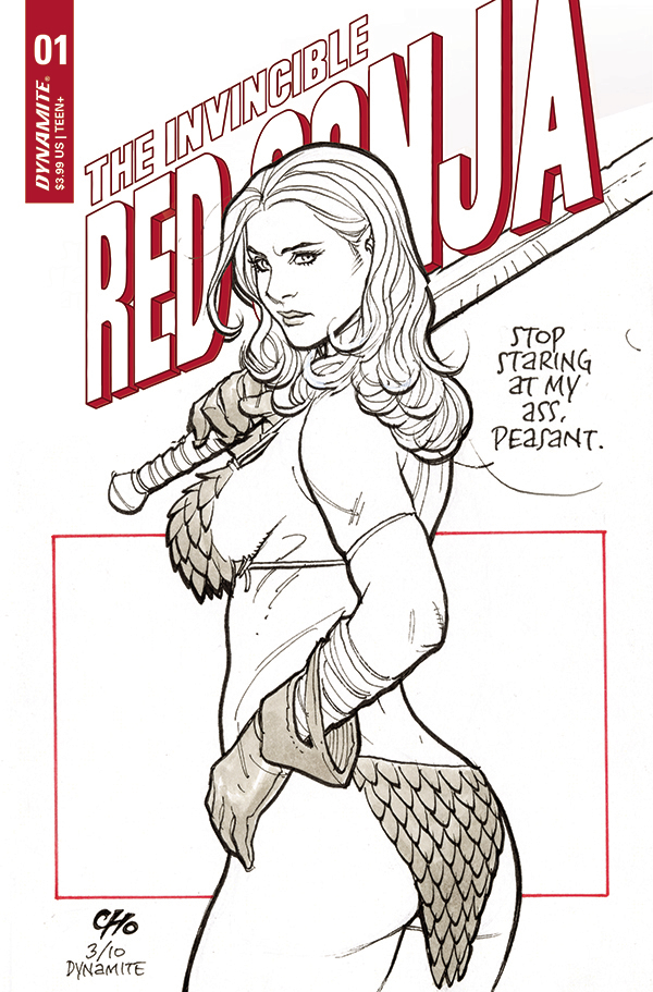 Invincible Red Sonja #1 Cover D Cho