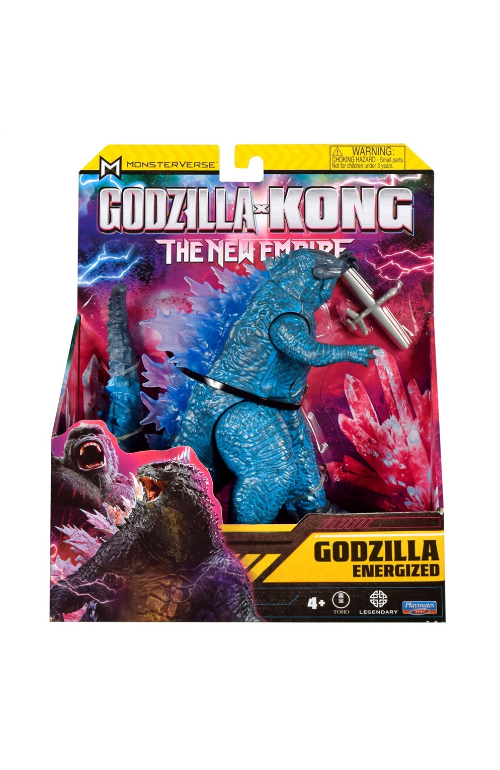 Godzilla X Kong: The New Empire Movie Monster Wave 3 Godzilla Energized 6-Inch Basic Action Figure