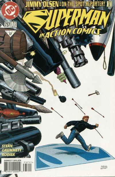 Action Comics #737 [Direct Sales]-Fine (5.5 – 7)