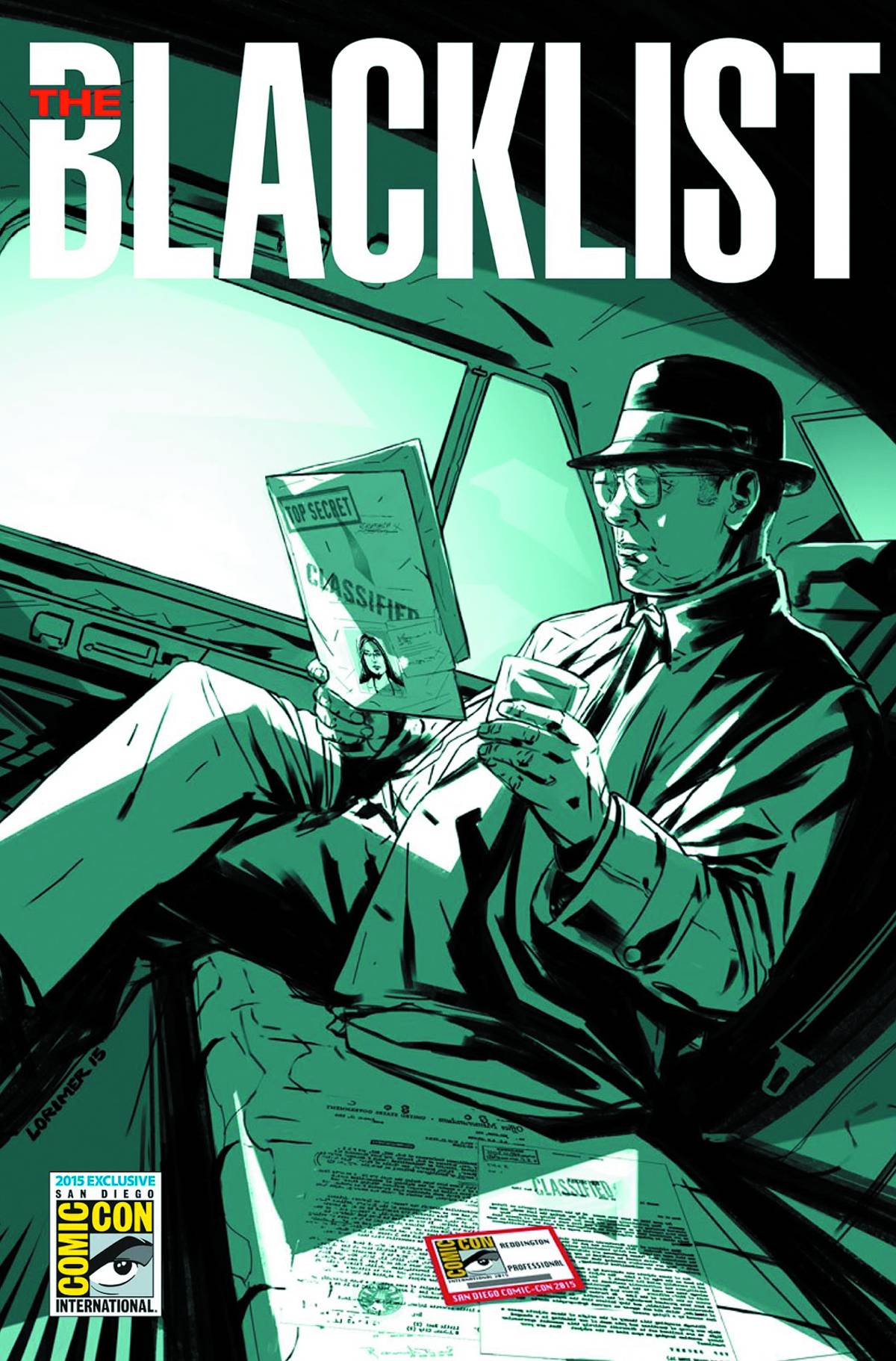 Blacklist #1 San Diego ComicCon Variant