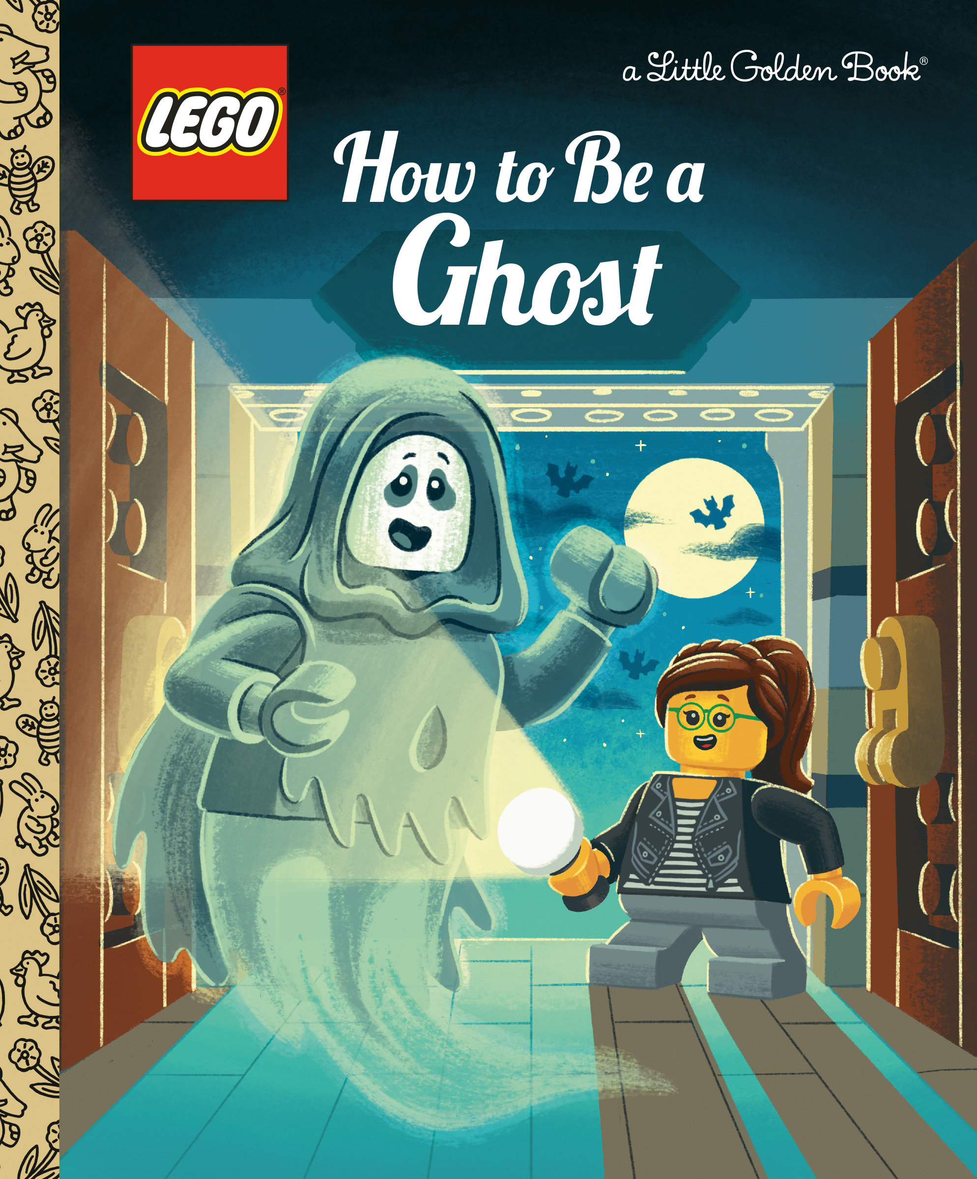 How To Be A Ghost (Lego) Little Golden Book