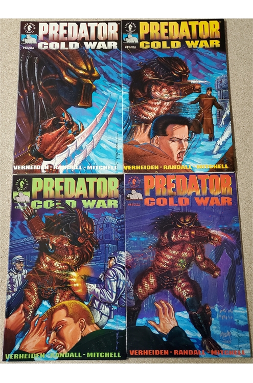 Predator Cold War #1-4 (Dark Horse 1991) Set