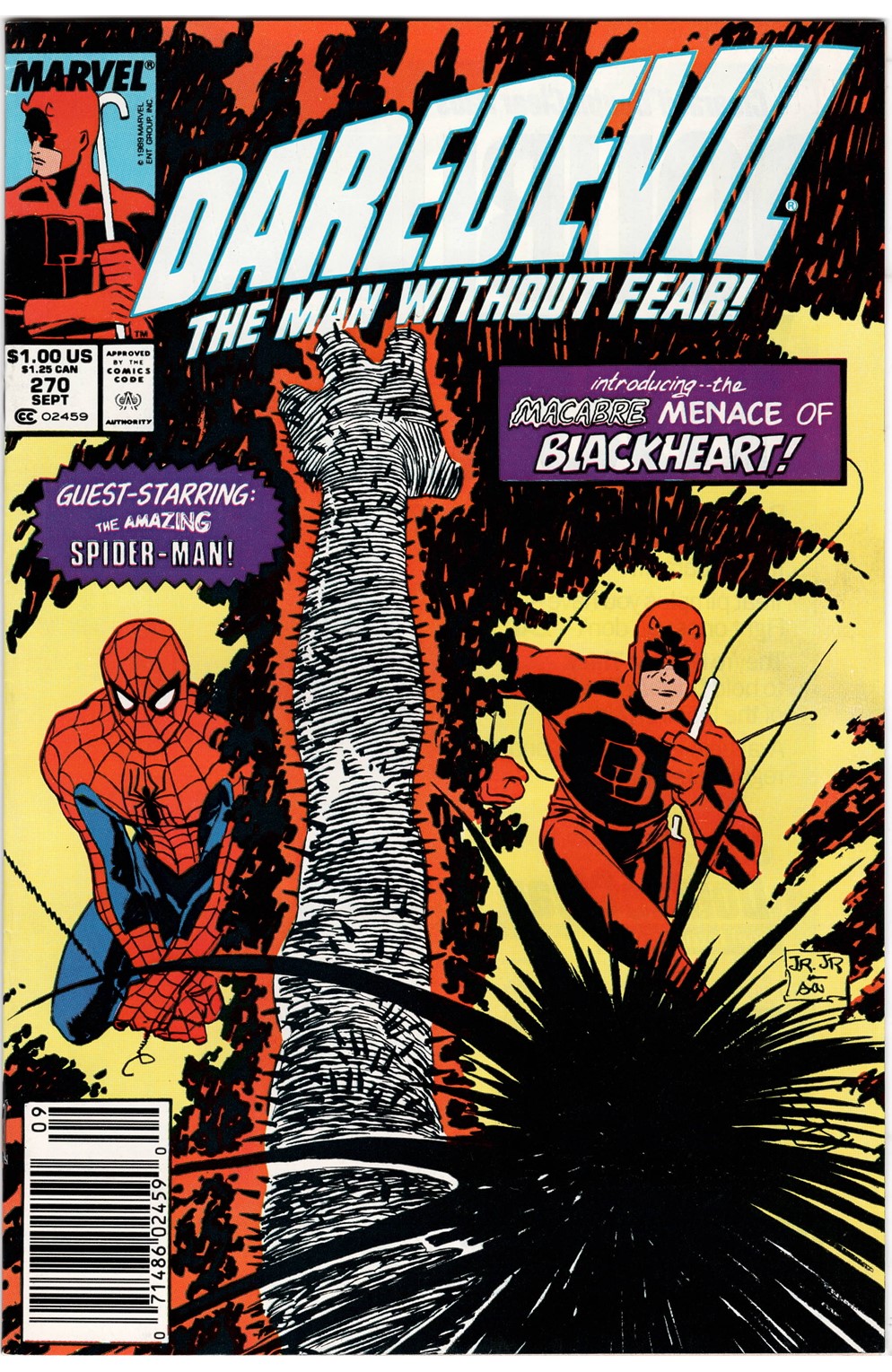 Daredevil #270 Newsstand Variant