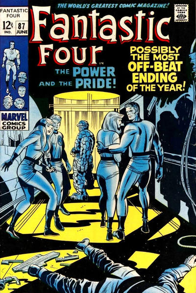 Fantastic Four #87 (1961)-Fine (5.5 – 7)