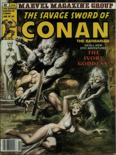 The Savage Sword of Conan #60