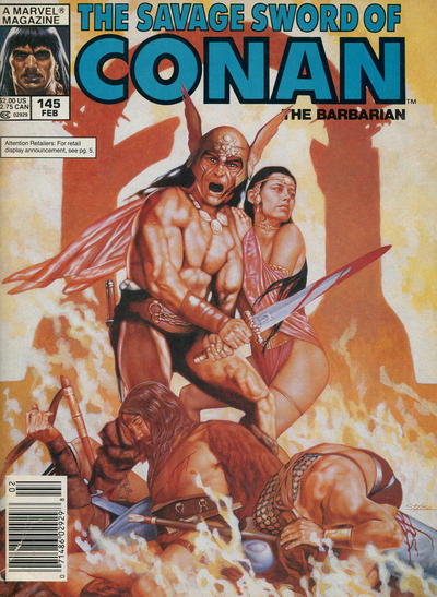 The Savage Sword of Conan #145