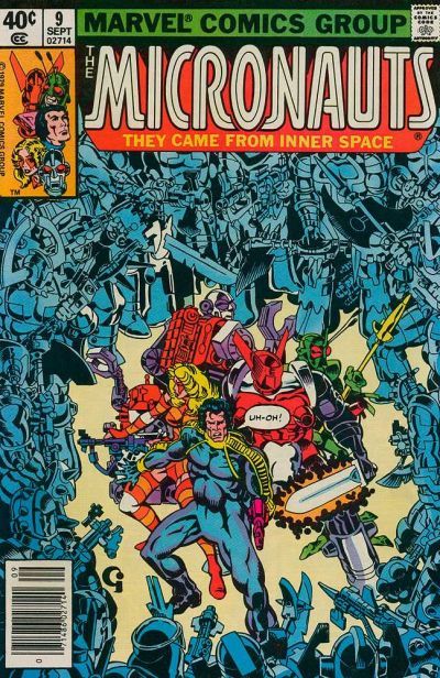 Micronauts #9 [Newsstand](1979)-Fine (5.5 – 7)