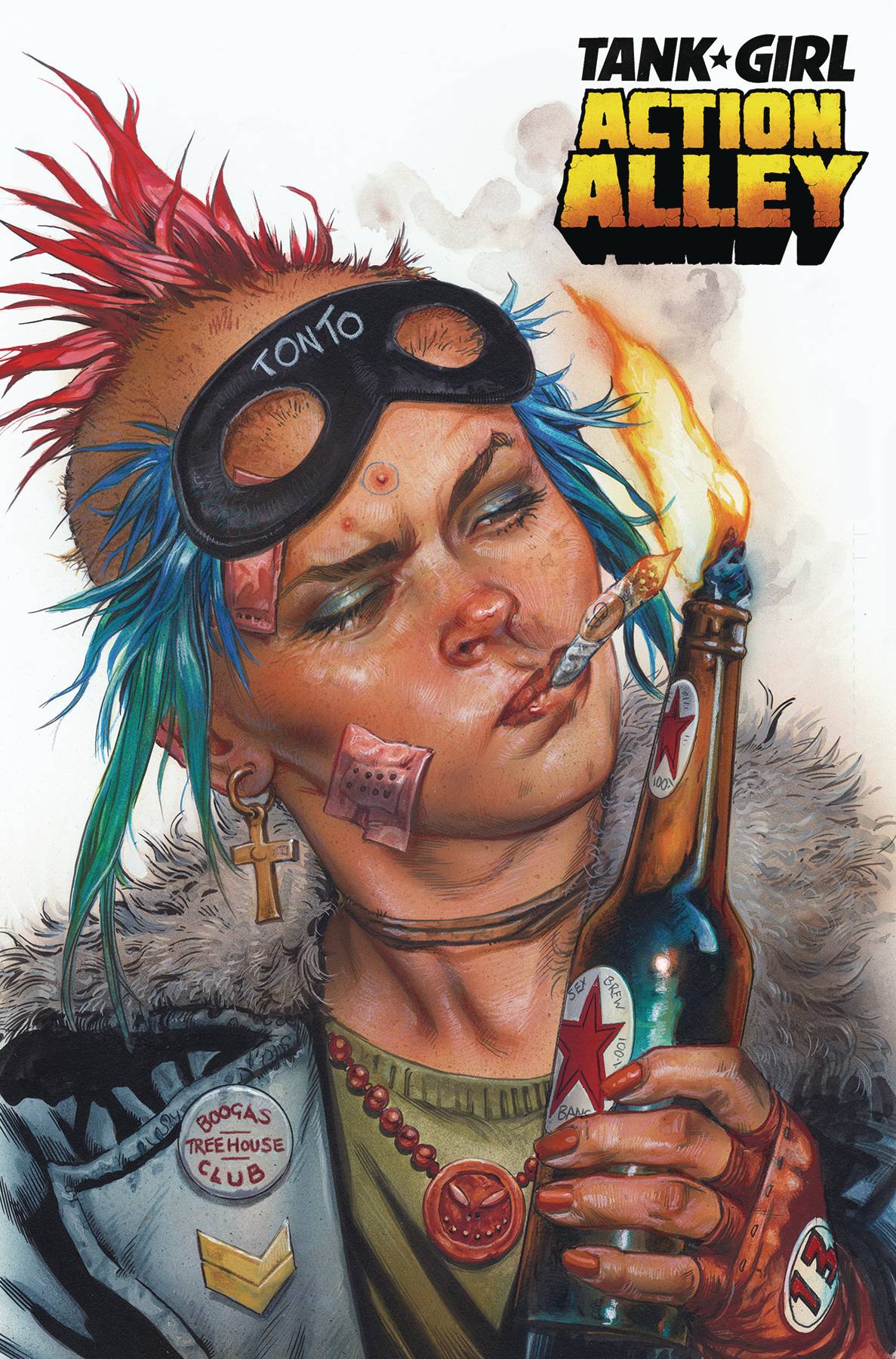 Tank Girl Action Alley #1 Cover C Staples