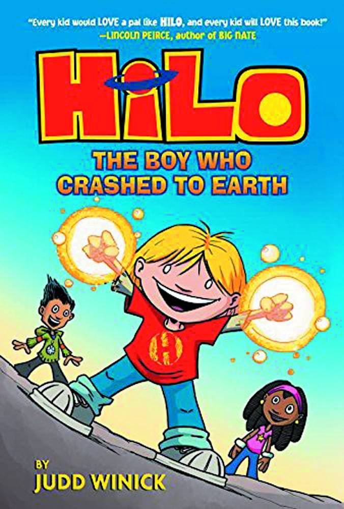 Hilo Hardcover Graphic Novel Volume 1 Boy Who Crashed to Earth