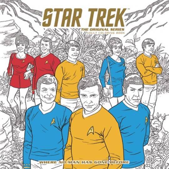 Star Trek Original Series Adult Coloring Book Volume 2