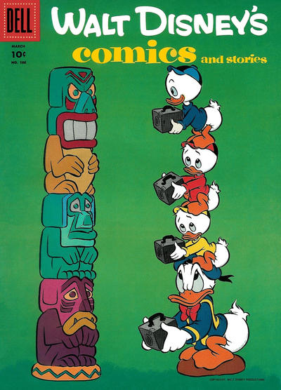 Walt Disney's Comics And Stories #186-Good (1.8 – 3)