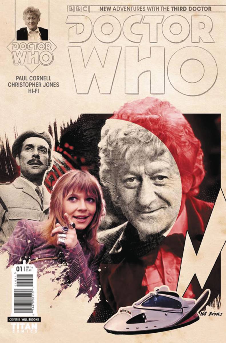 Doctor Who 3rd #2 Cover B Photo