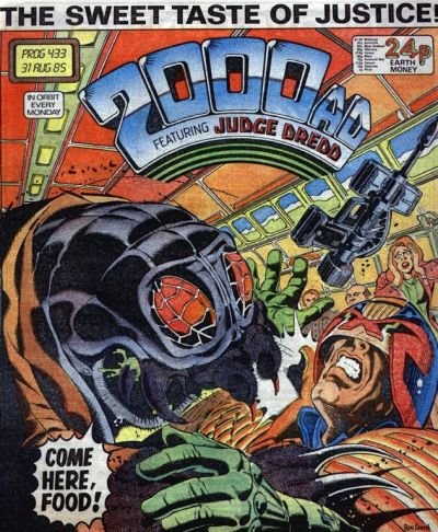 2000 AD #433-Near Mint (9.2 - 9.8)