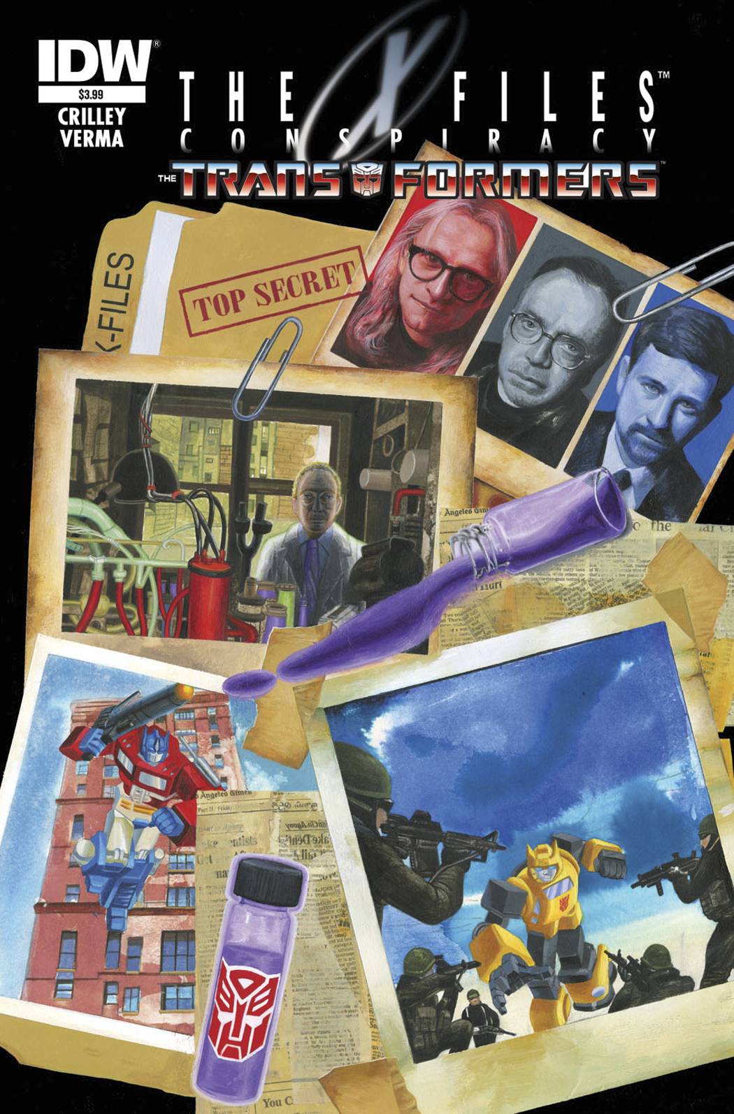 X-Files Conspiracy Transformers #1