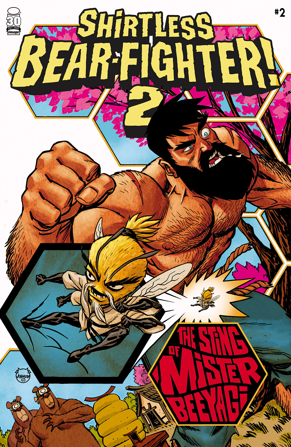 Shirtless Bear-Fighter 2 #2 Cover A Johnson (Of 7)