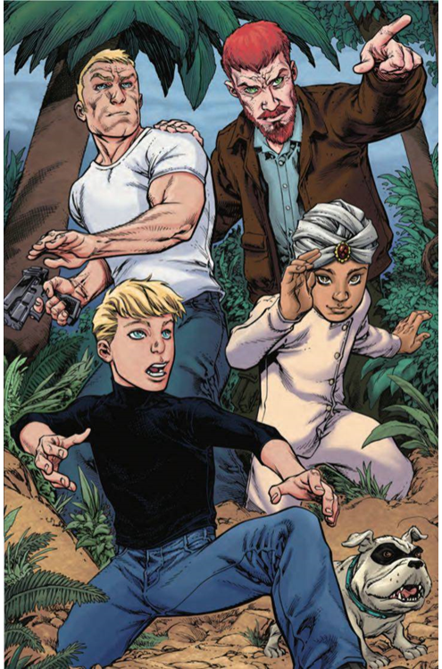 Jonny Quest #2 Cover T 1 for 10 Incentive Raney Virgin Variant