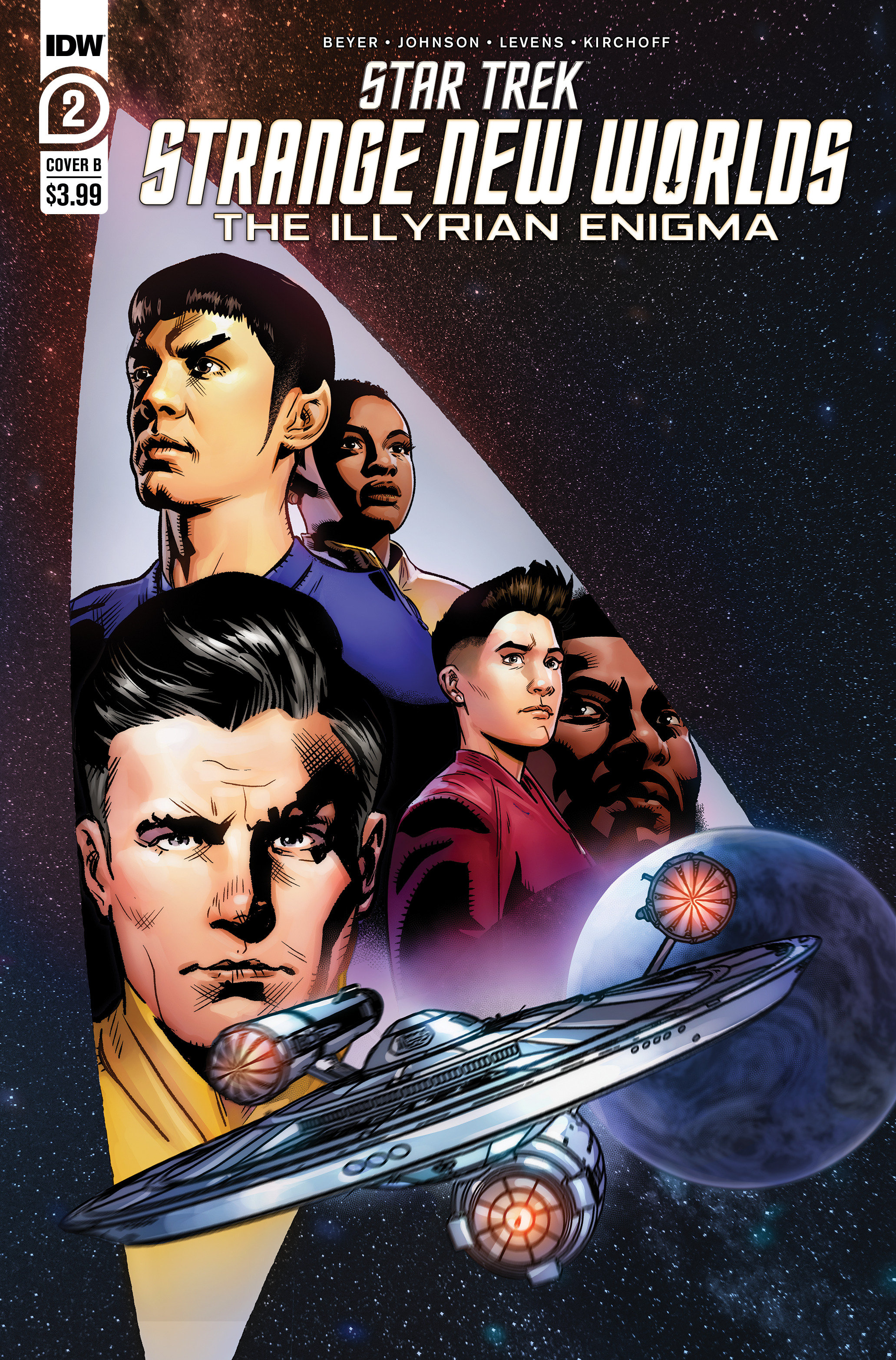Star Trek: Strange New Worlds Illyrian Enigma #2 Cover B Mckeown