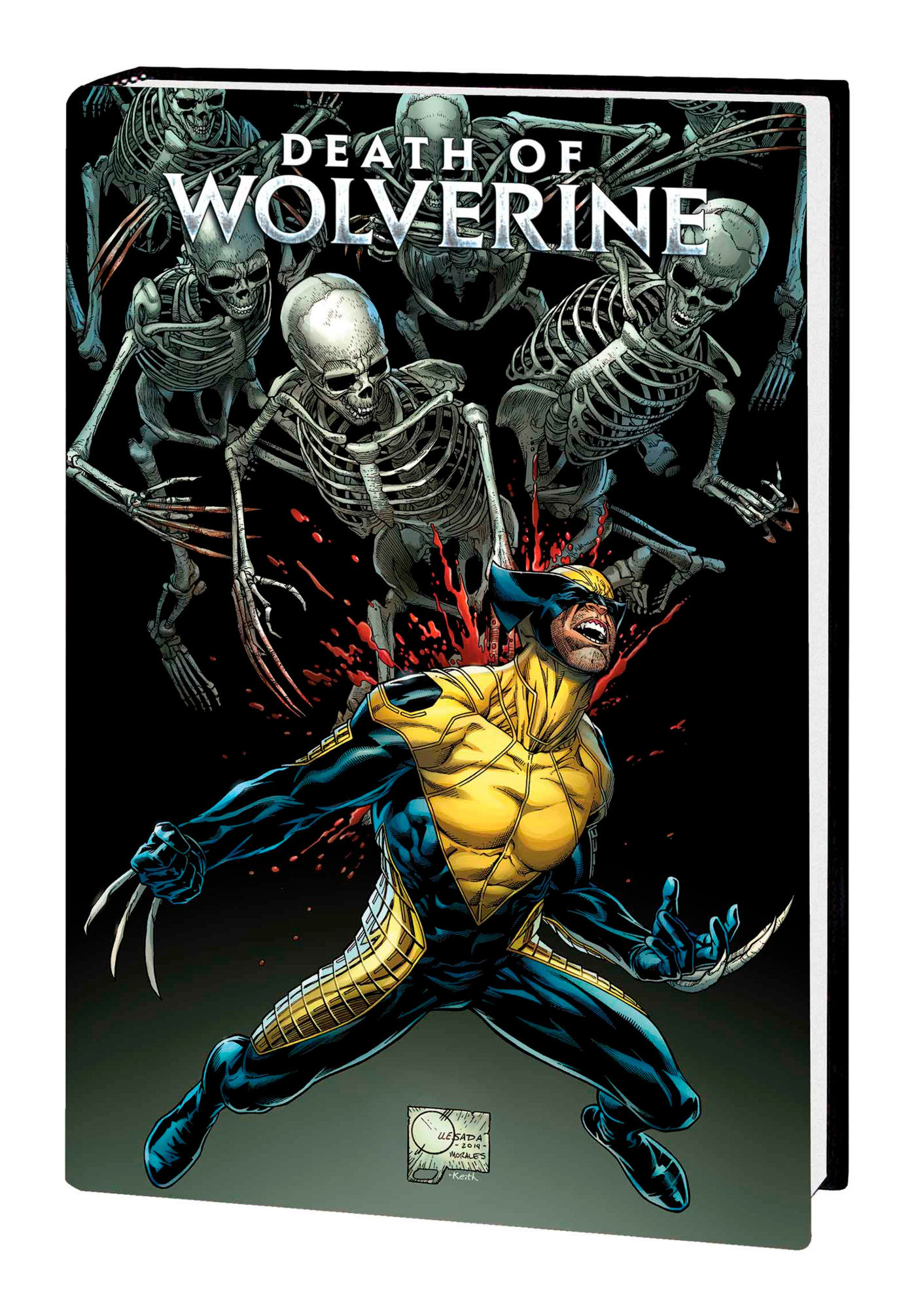 Death of Wolverine Omnibus Hardcover Graphic Novel Volume 1 Direct Market Edition