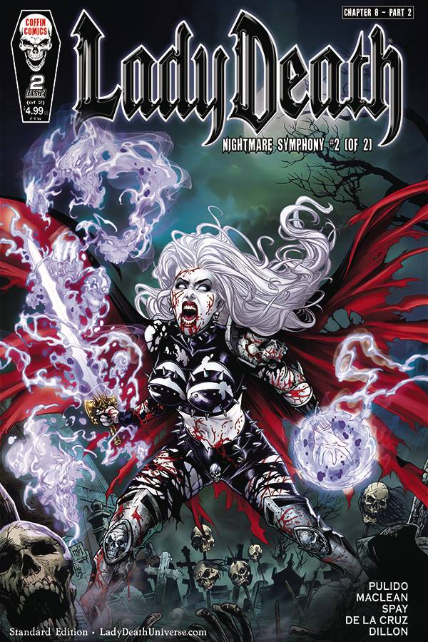 Lady Death Nightmare Symphony #2 Standard Cover (Mature) (Of 2)