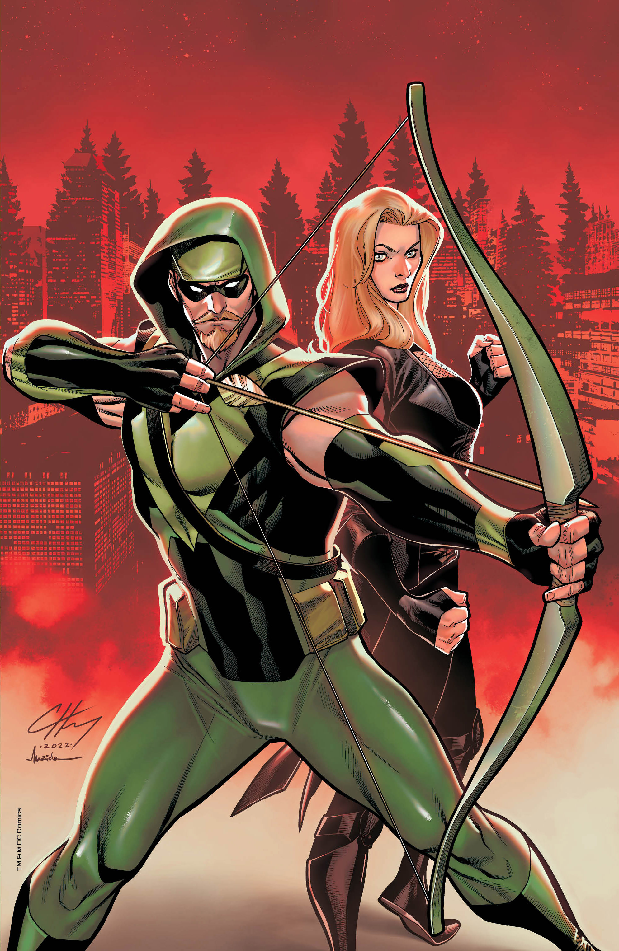 Dark Crisis Worlds Without A Justice League Green Arrow #1 (One Shot) Cover C 1 for 50 Incentive Clayton Henry