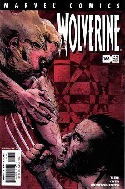 Wolverine #166 [Direct Edition]-Fine (5.5 – 7)