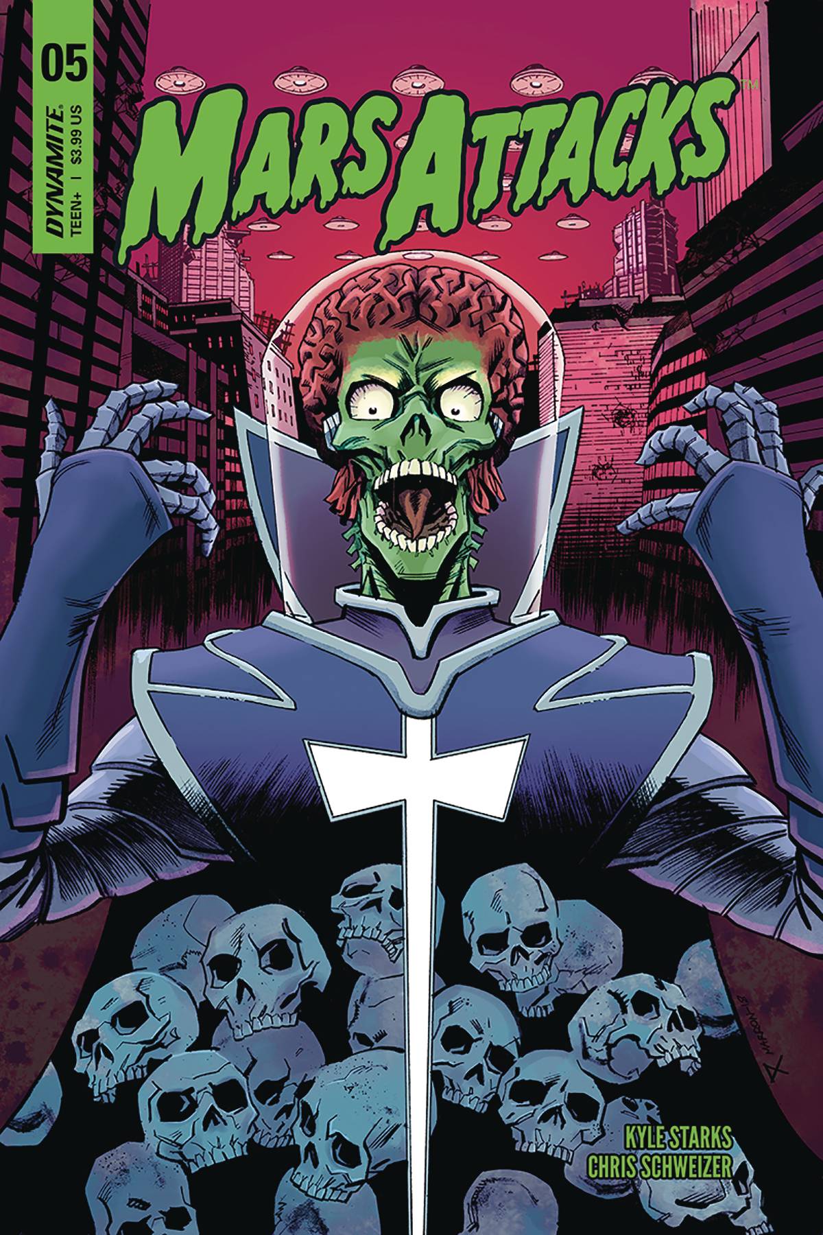 Mars Attacks #5 Cover C Marron