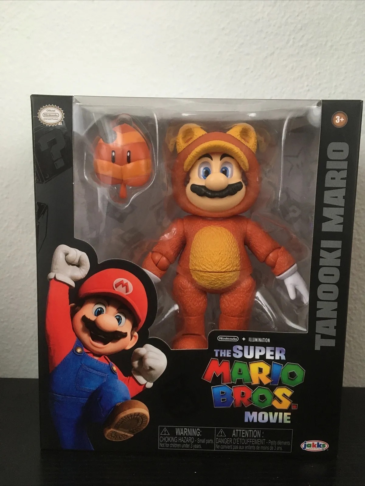 Nintendo The Super Mario Bros. Movie Tanooki Mario Action Figure