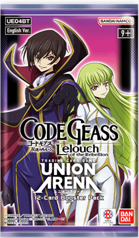 Union Arena TCG: Code Geass Lelouch of The Rebellion Booster Pack [UE04-BT]