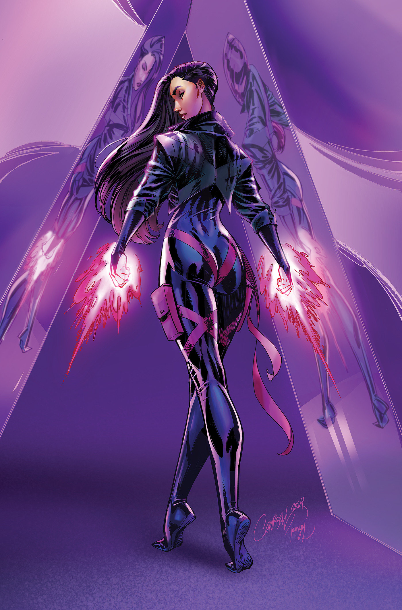 X-Men #1 J. Scott Campbell Psylocke Virgin 1 for 100 Incentive Variant