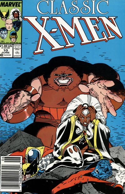 Classic X-Men #10 [Newsstand]-Fine (5.5 – 7)