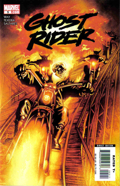 Ghost Rider #5 [Direct Edition]-Near Mint (9.2 - 9.8)