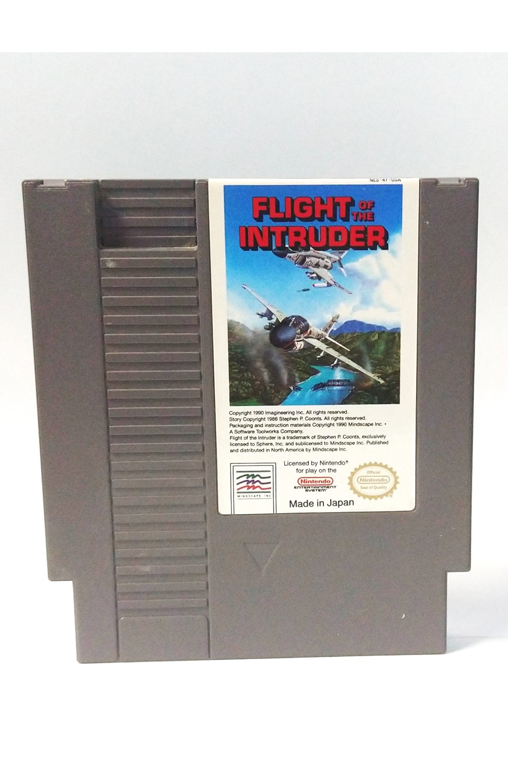 Nintendo Nes Flight of The Intruder Cartridge Only (Very Good)