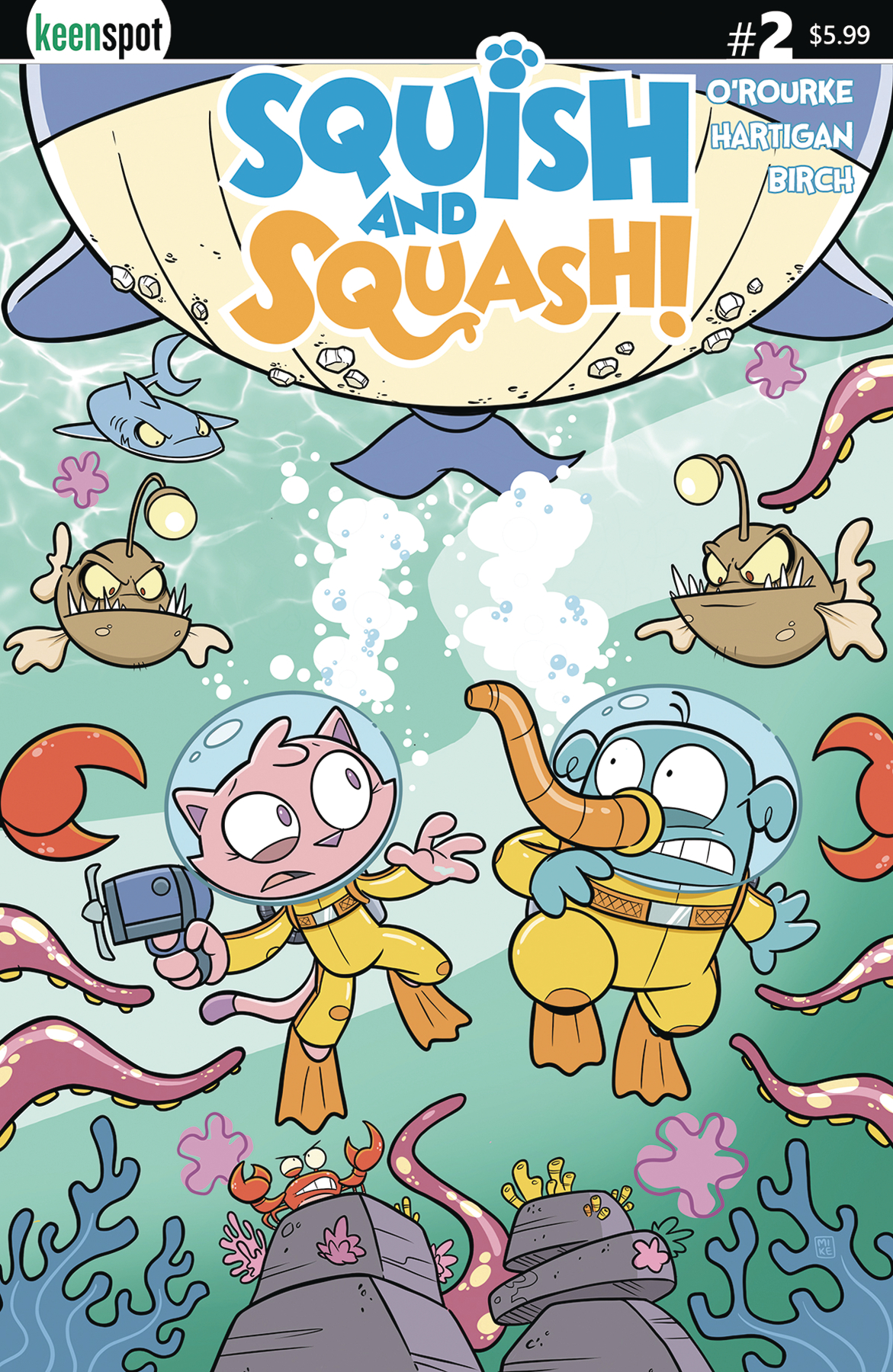 Squish & Squash #2 Cover A Mike Hartigan